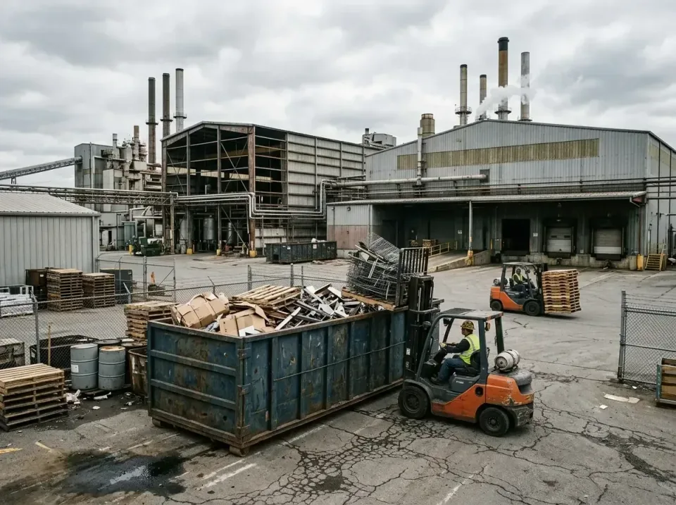 industrial-factory-scrap-conta-003 — frequently asked questions, Cheap Roll-off Dumpster Rentals in Erie, PA
